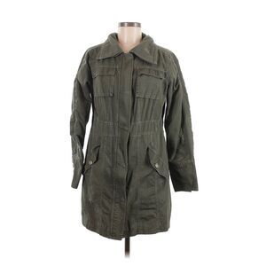 Steve Madden Women's Army Green, Military Utility Jacket Green Size M Casual